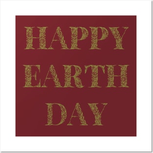 Happy Earth Day Posters and Art